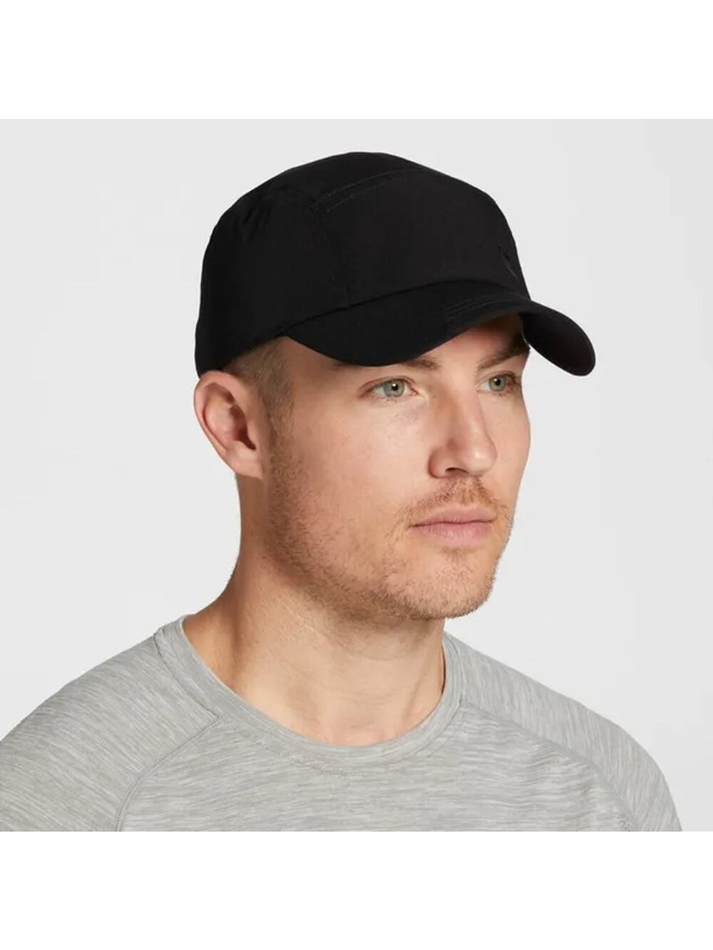 VRST Men's One Size Black 5 Panel Enthusiast Adjustable Athleisure Cap K31-17